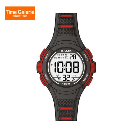 BUM Lady BUMWBM05502 Digital Sports Black Strap Watch BUM Lady BUMWBM05502 Digital Sports Black Strap Watch
